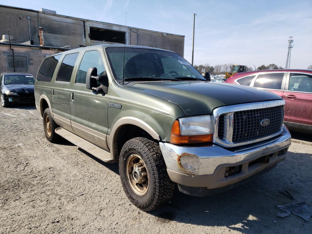 FORD EXCURSION 2004 with VIN 1FMNU43S91ED43016 - Photo from auction