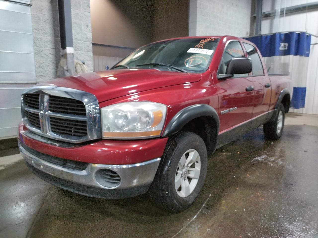 Photo 2 from auction – 2006 DODGE RAM 1500 S with VIN 1D7HU18N76S573381