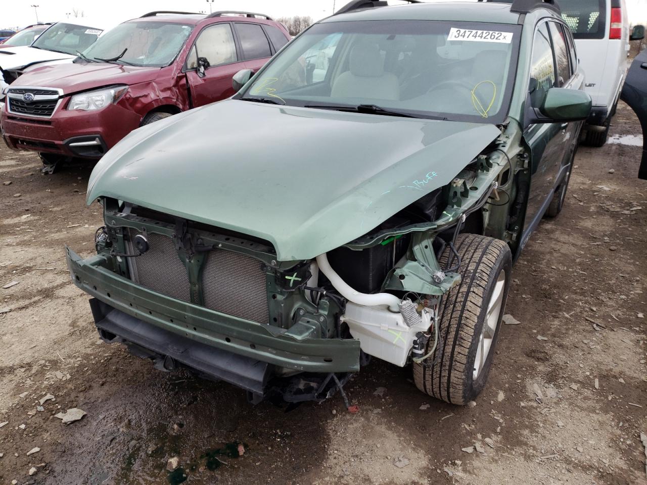 Photo 9 from auction – 2013 SUBARU OUTBACK 2. with VIN 4S4BRBKC7D3226327
