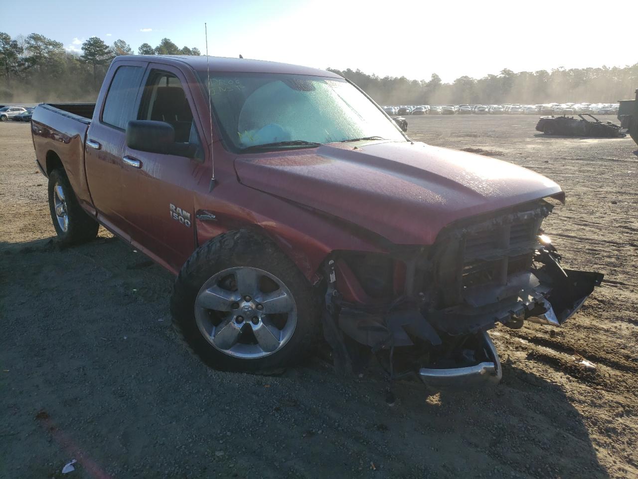 RAM 1500 SLT 2014 with VIN 1C6RR7GT0ES310576 - Photo from auction