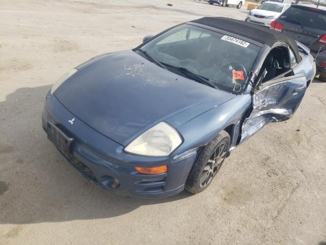 Photo 2 from auction – 2003 MITSUBISHI ECLIPSE SP with VIN 4A3AE75H93E016599