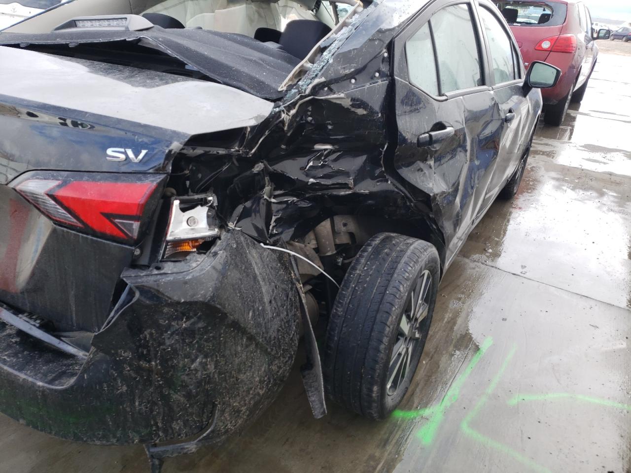 Photo 9 from auction – 2021 NISSAN VERSA SV with VIN 3N1CN8EV2ML829830