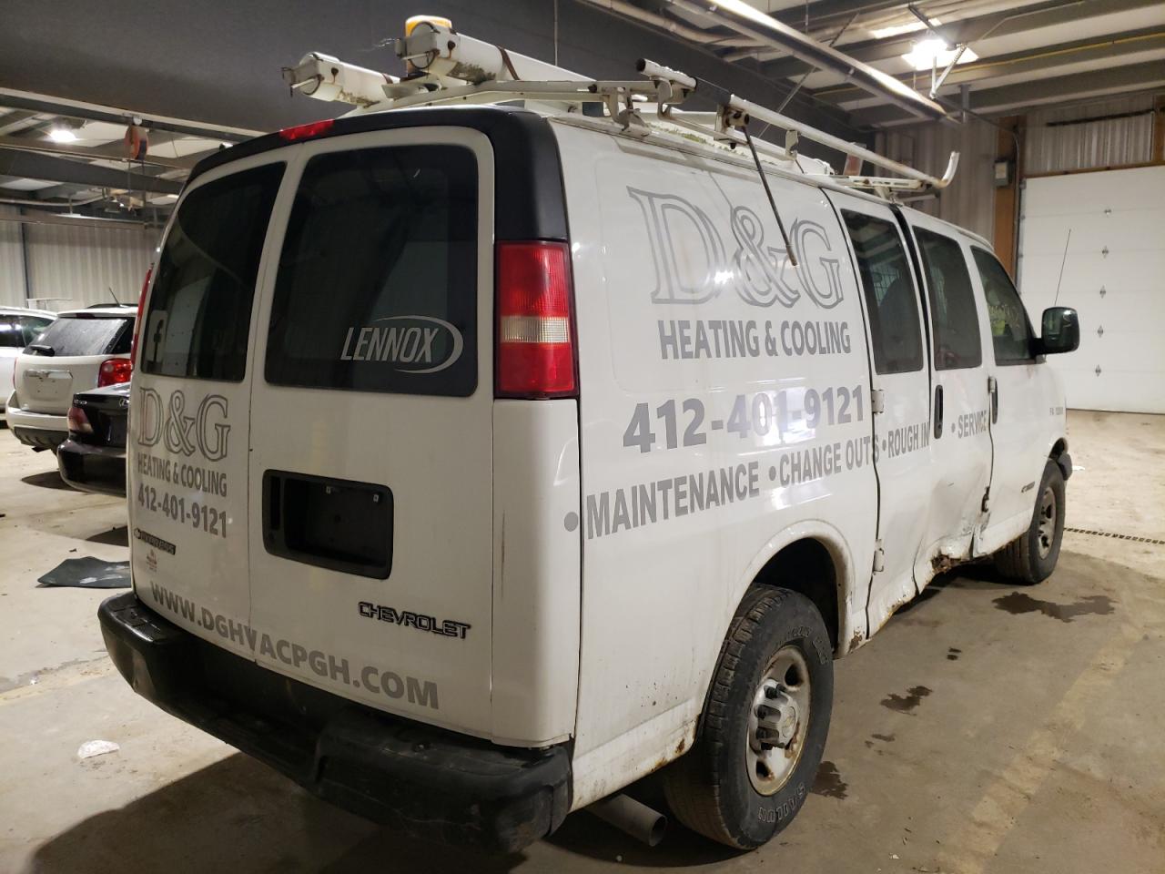 Photo 4 from auction – 2005 CHEVROLET EXPRESS G2 with VIN 1GCGG25V251237522