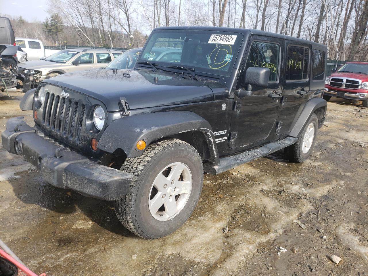 Photo 2 from auction – 2012 JEEP WRANGLER U with VIN 1C4BJWDG2CL141042