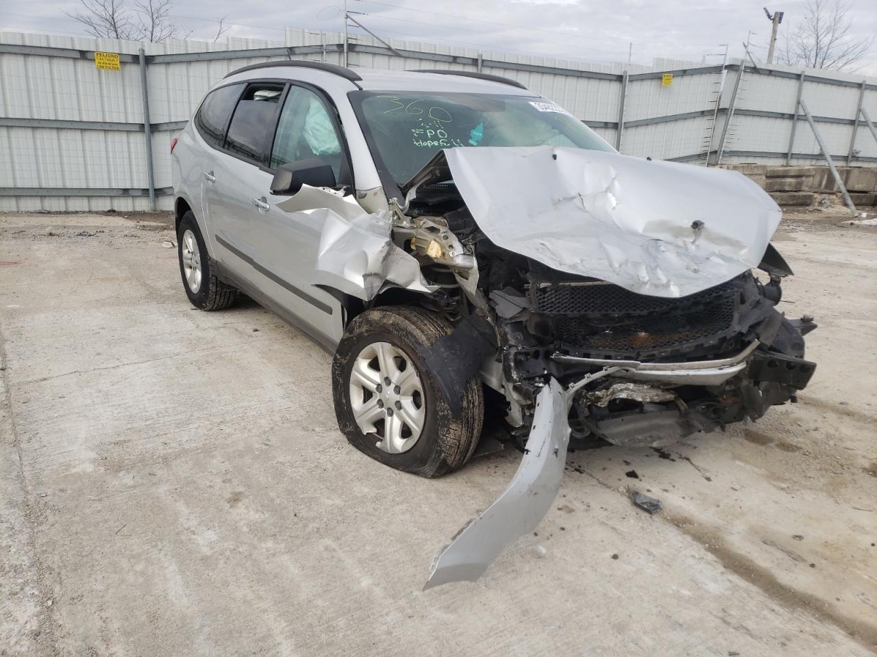 CHEVROLET TRAVERSE L 2011 with VIN 1GNKRFED5BJ394239 - Photo from auction