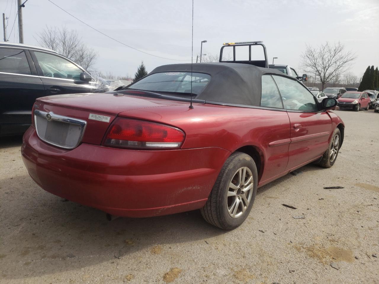 Photo 4 from auction – 2006 CHRYSLER SEBRING with VIN 1C3EL45X26N225840