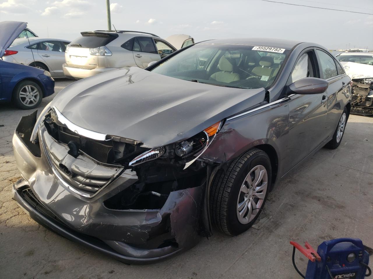 Photo 2 from auction – 2011 HYUNDAI SONATA GLS with VIN 5NPEB4AC9BH290924