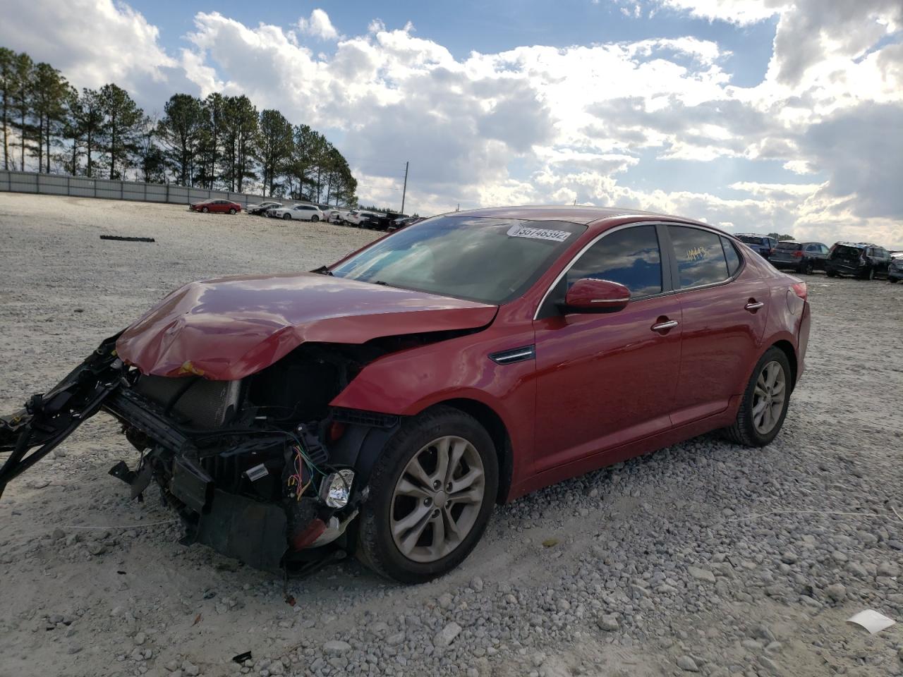 Photo 2 from auction – 2012 KIA OPTIMA LX with VIN 5XXGM4A75CG019958