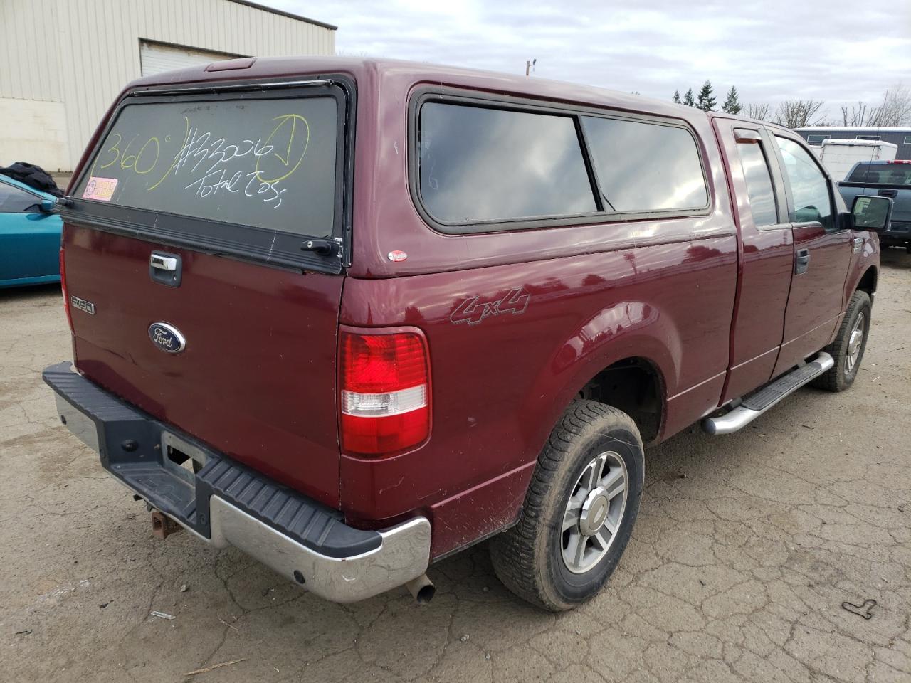 Photo 4 from auction – 2005 FORD F150 with VIN 1FTPX14525FB22773