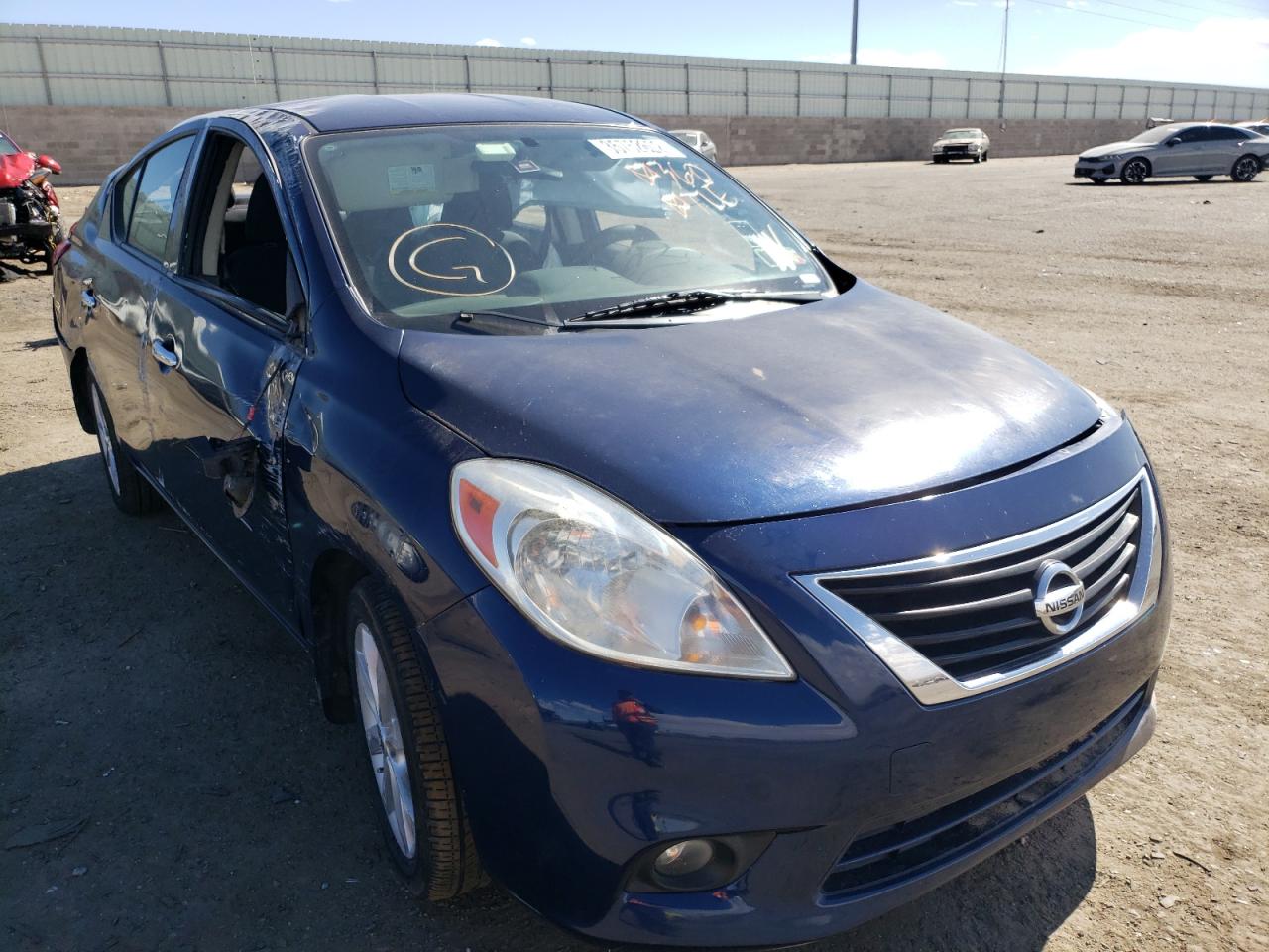 Photo 1 from auction – 2014 NISSAN VERSA S with VIN 3N1CN7AP7EL825677