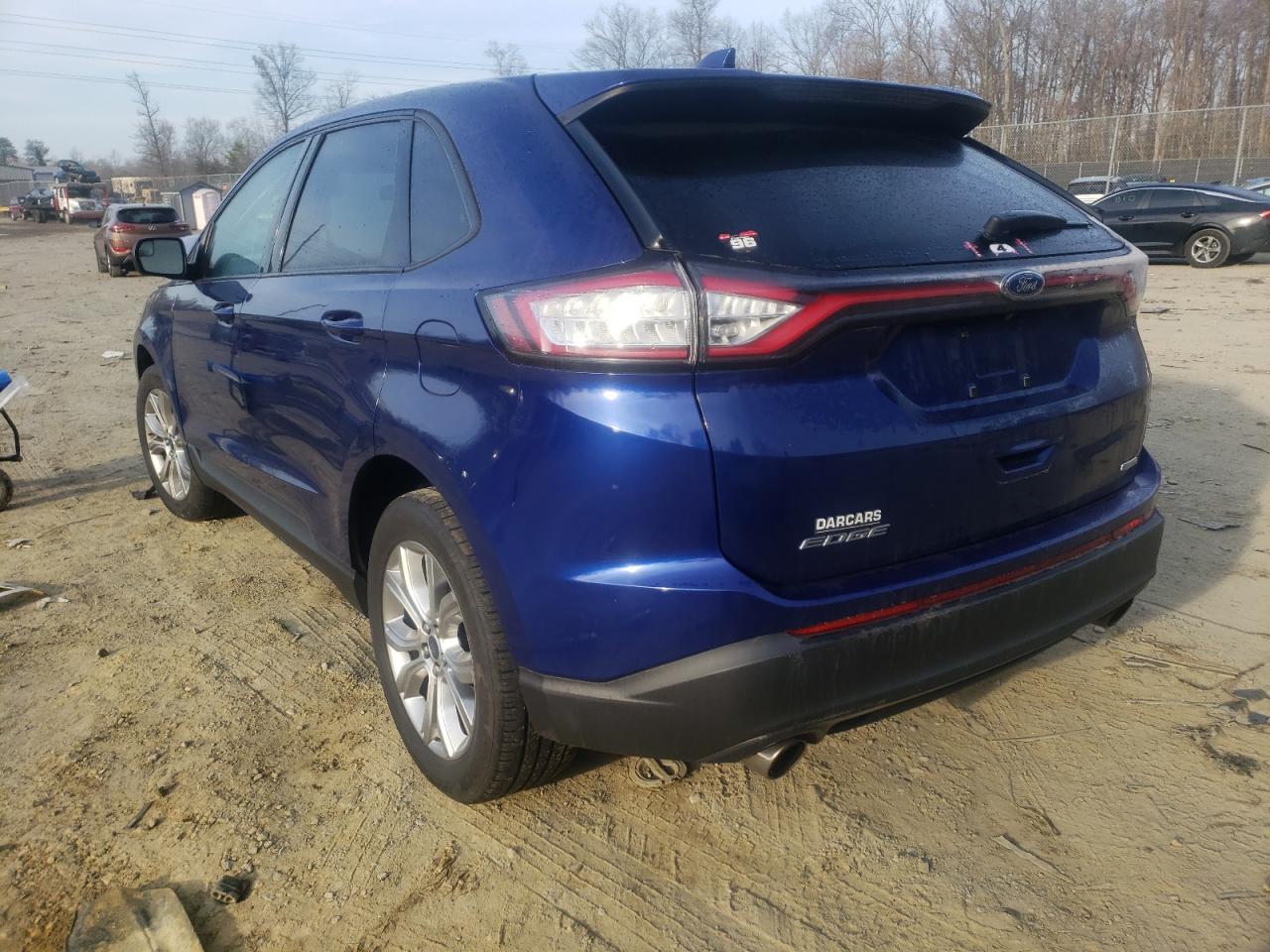 Photo 3 from auction – 2015 FORD EDGE SE with VIN 2FMTK3G94FBC29944