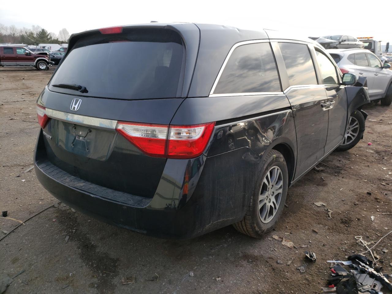 Photo 4 from auction – 2013 HONDA ODYSSEY EX with VIN 5FNRL5H60DB077981