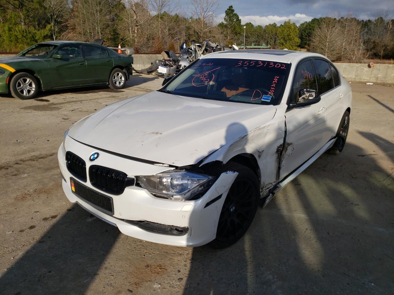 Photo 2 from auction – 2014 BMW 328 I with VIN WBA3A5C58EJ463095