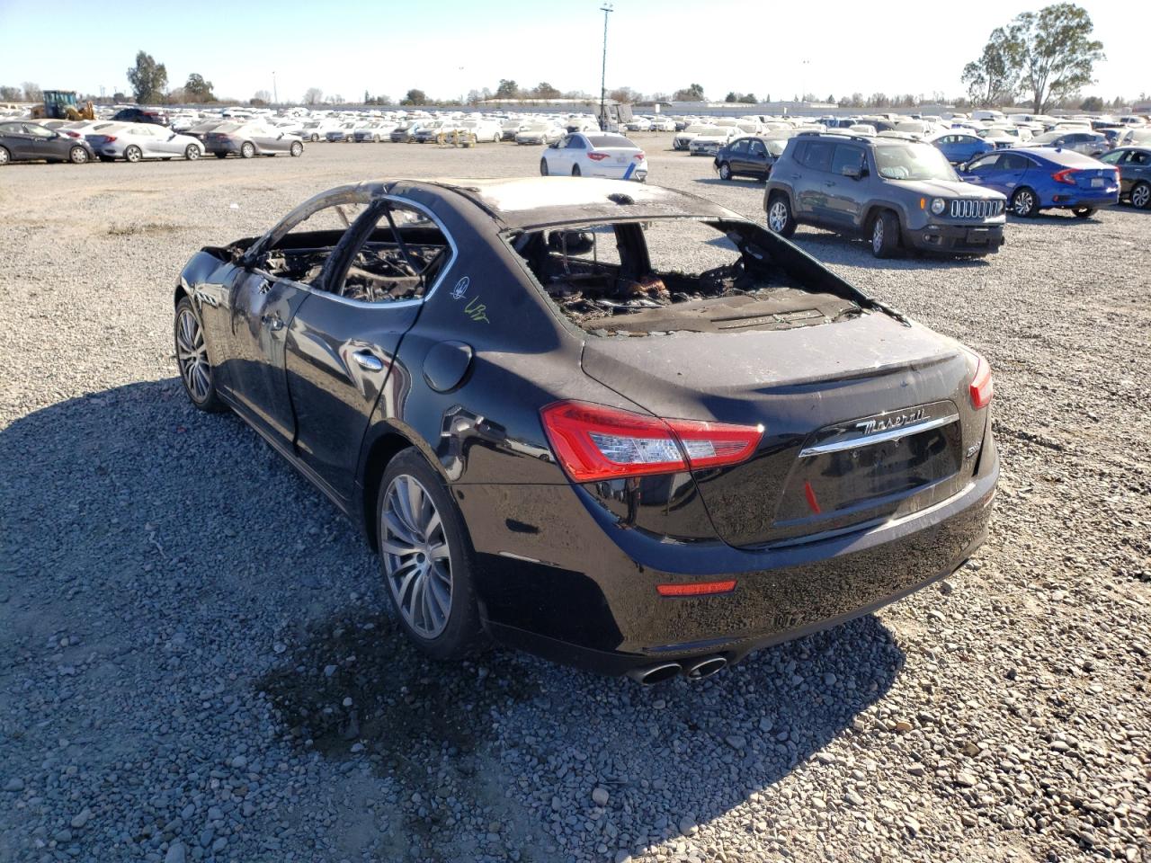 Photo 3 from auction – 2015 MASERATI GHIBLI with VIN ZAM57XSA9F1142653