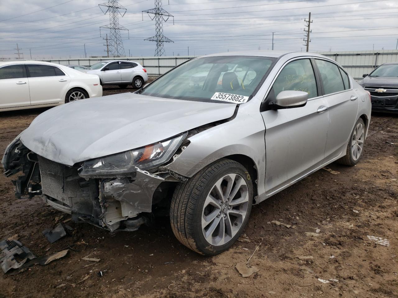 Photo 2 from auction – 2014 HONDA ACCORD SPO with VIN 1HGCR2F59EA093122