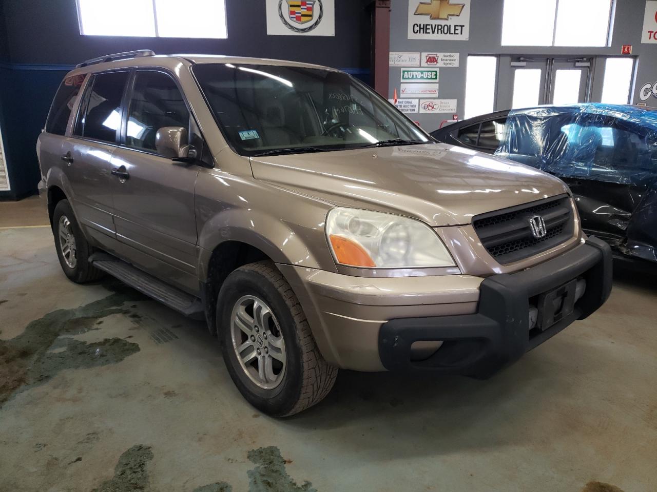 Photo 1 from auction – 2003 HONDA PILOT EXL with VIN 2HKYF186X3H619924