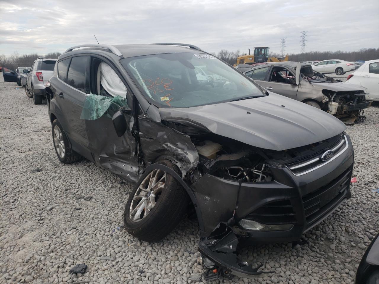 FORD ESCAPE TIT 2015 with VIN 1FMCU0JX5FUB39244 - Photo from auction