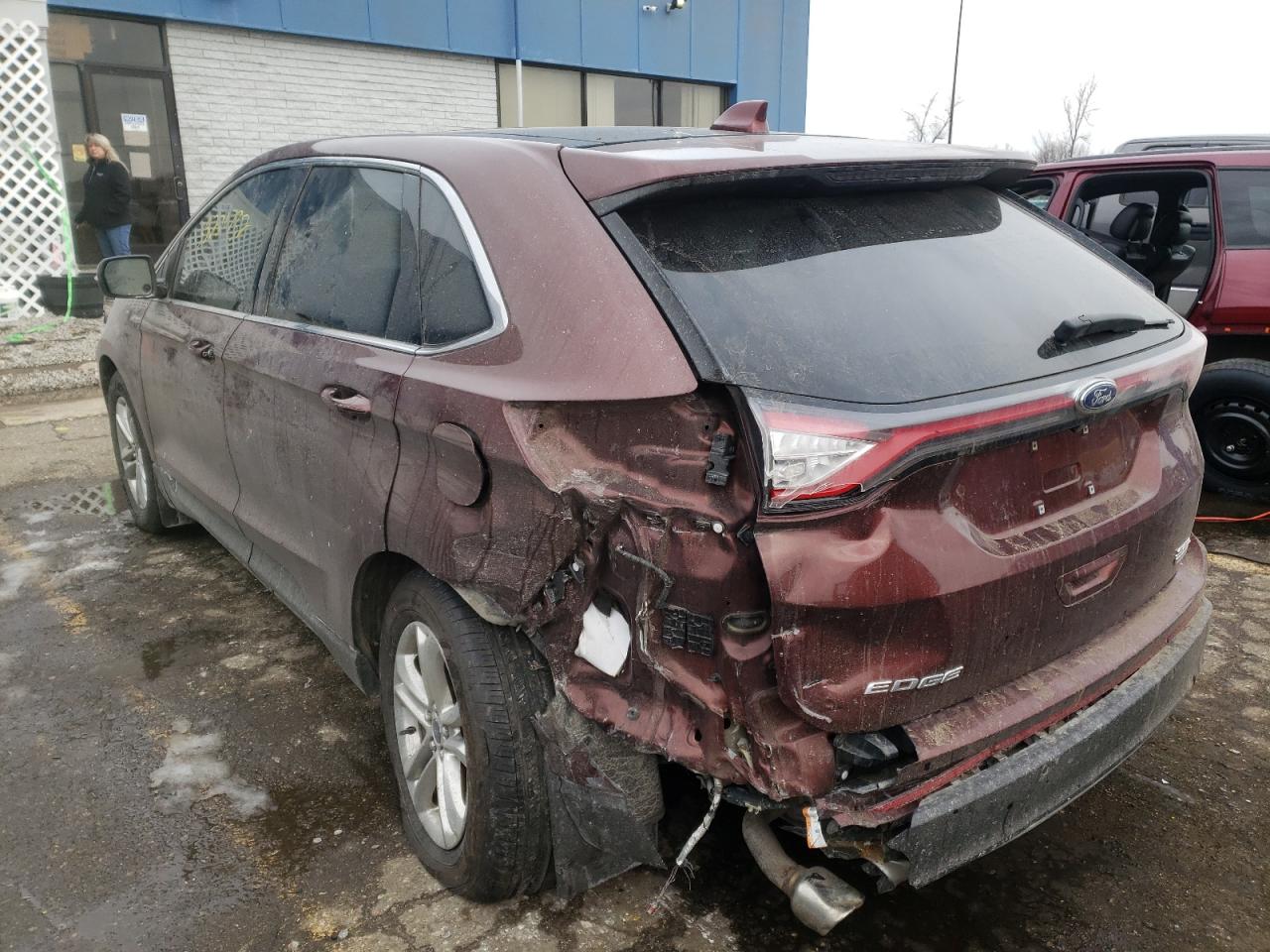 Photo 3 from auction – 2016 FORD EDGE SEL with VIN 2FMPK4J91GBC64992