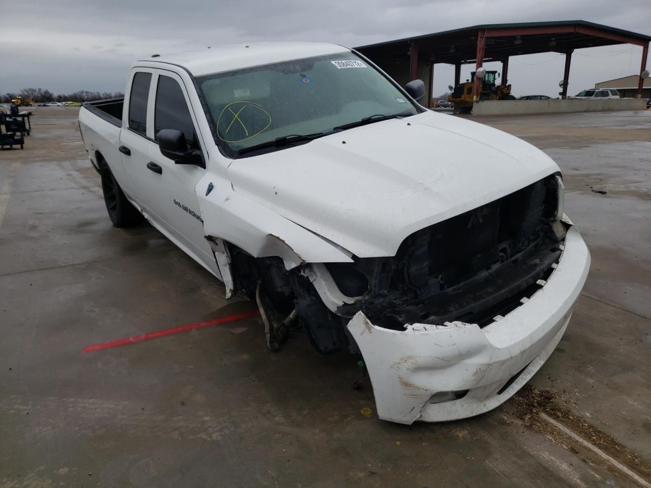 DODGE RAM 1500 S 2012 with VIN 1C6RD7FT4CS140400 - Photo from auction