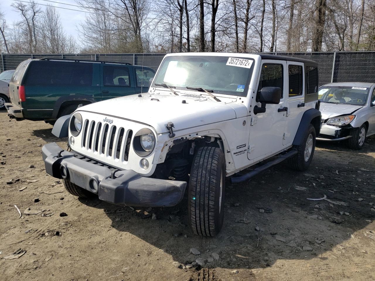 Photo 2 from auction – 2015 JEEP WRANGLER U with VIN 1C4BJWDG8FL762192