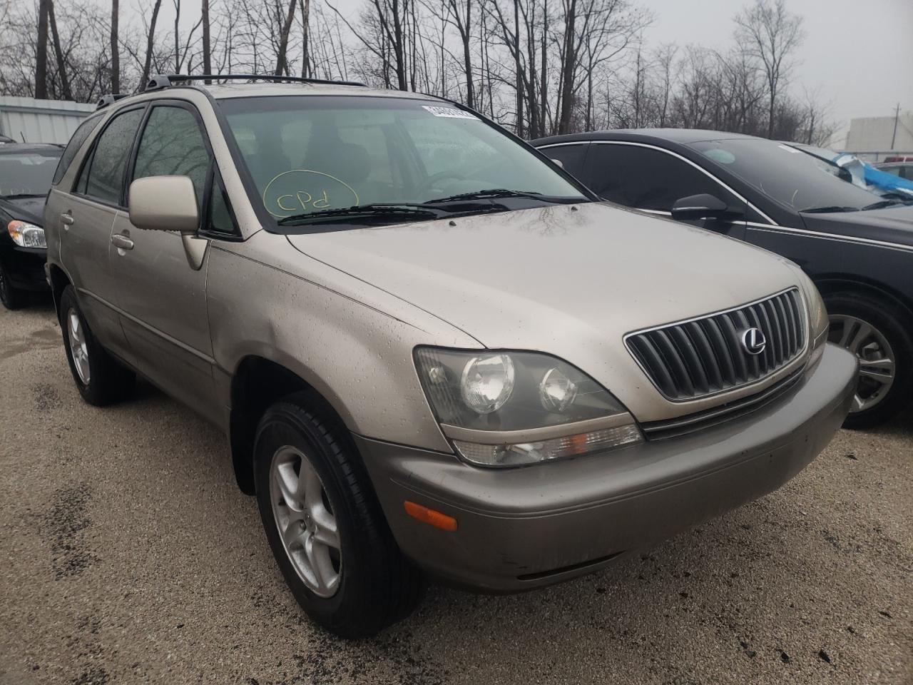 LEXUS RX 300 2000 with VIN JT6HF10U5Y0143345 - Photo from auction