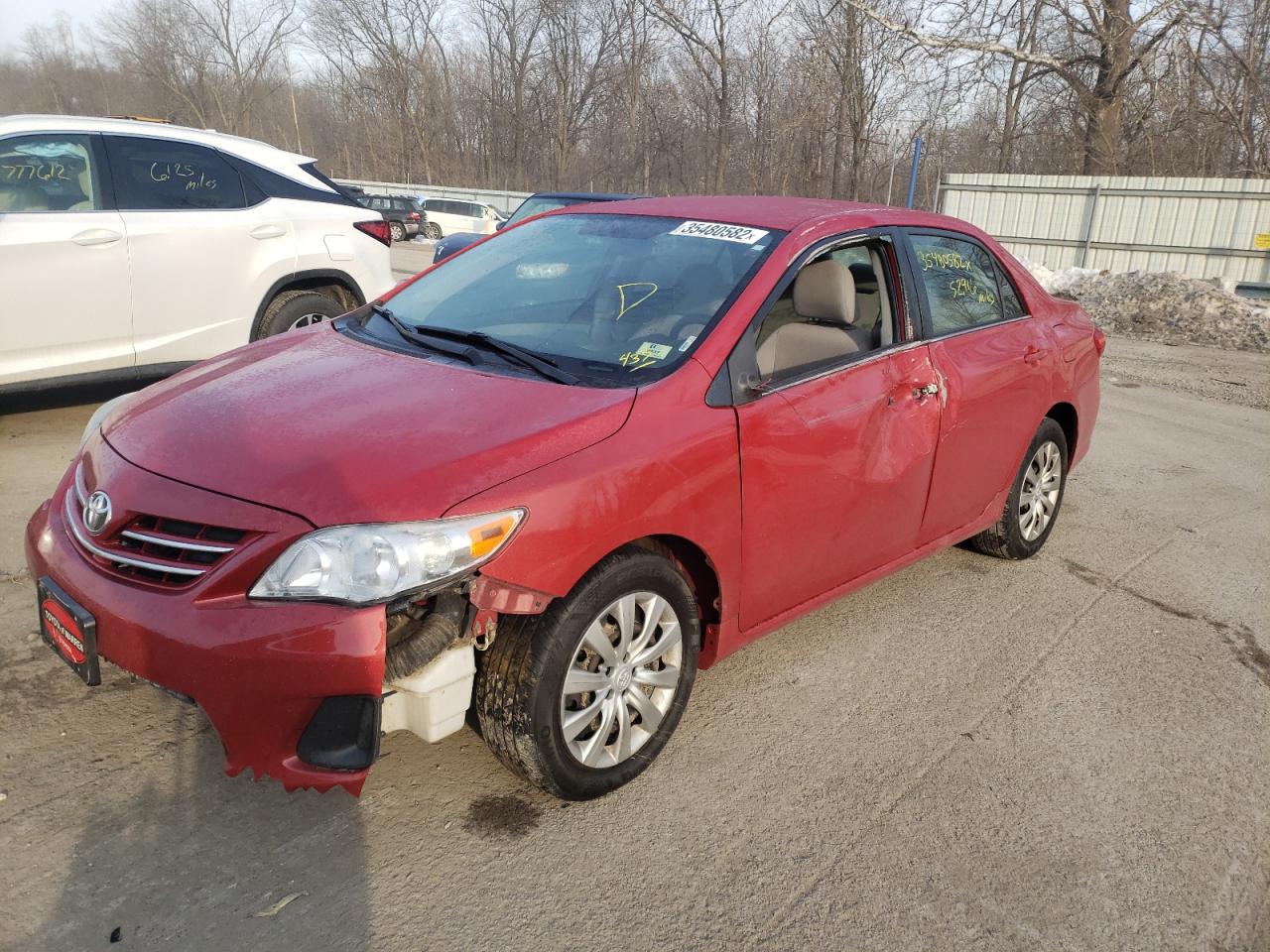 Photo 2 from auction – 2013 TOYOTA COROLLA BA with VIN JTDBU4EE9DJ121408