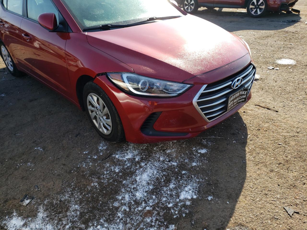 Photo 9 from auction – 2017 HYUNDAI ELANTRA SE with VIN 5NPD74LF5HH151127