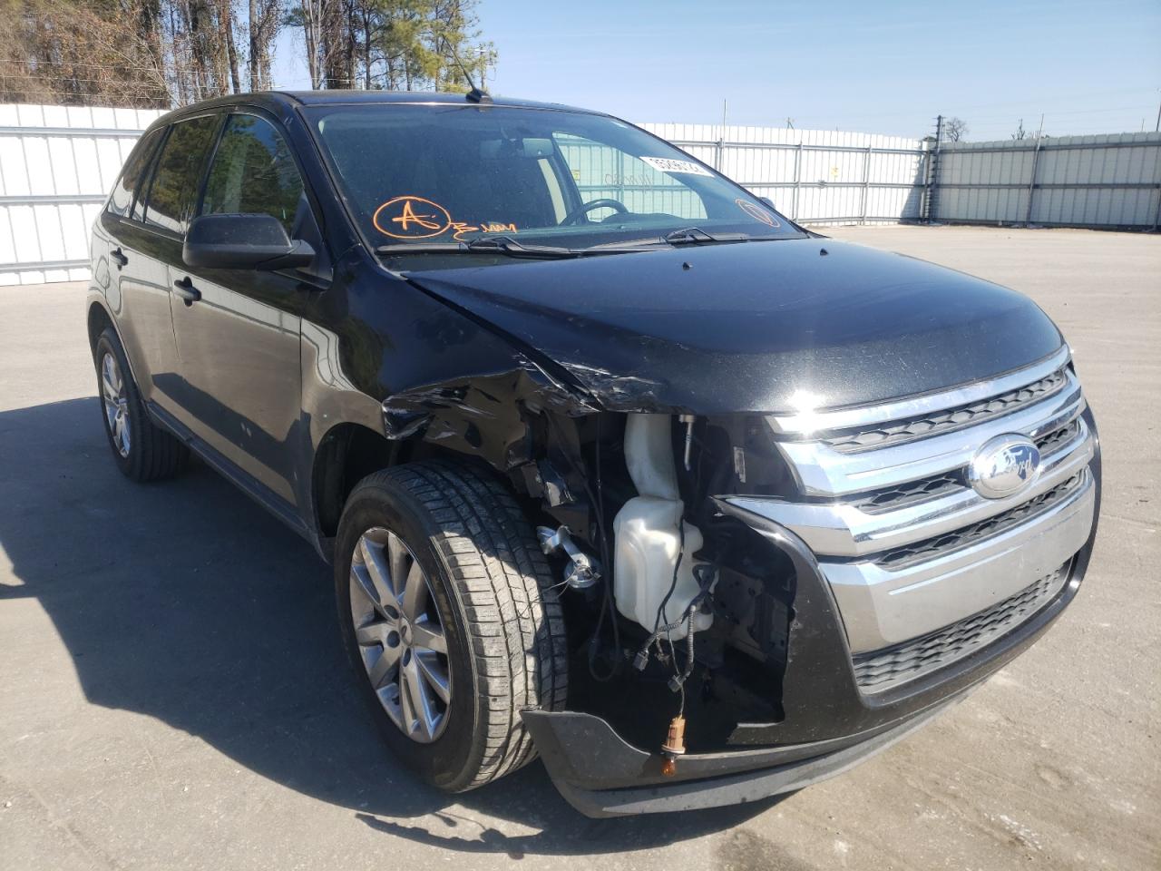 FORD EDGE SEL 2013 with VIN 2FMDK3JC4DBC61542 - Photo from auction