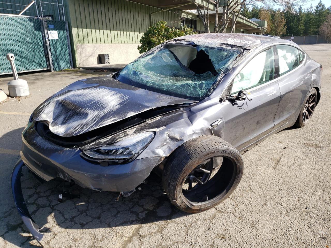 Photo 2 from auction – 2018 TESLA MODEL 3 with VIN 5YJ3E1EB4JF104055