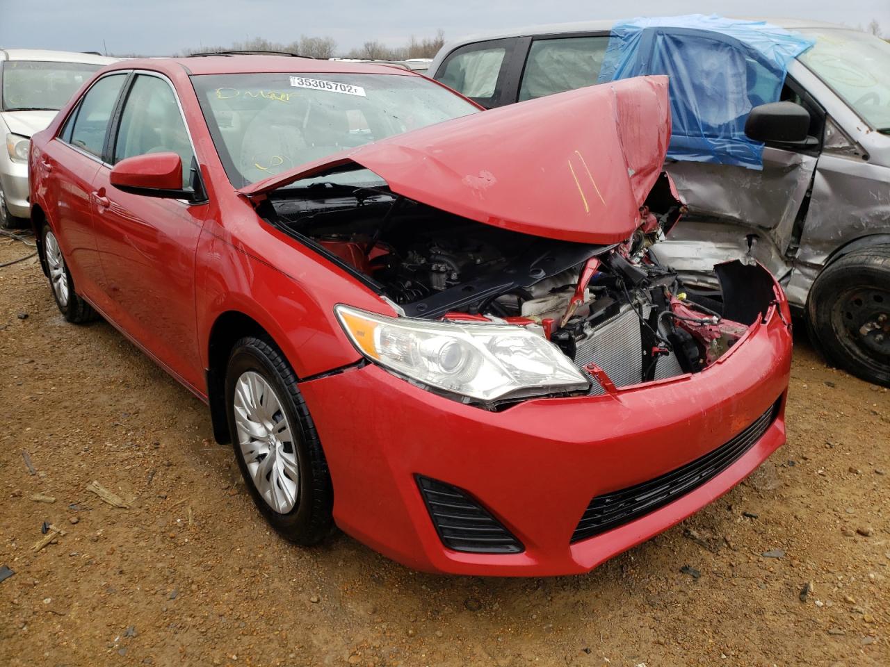 Photo 1 from auction – 2014 TOYOTA CAMRY L with VIN 4T4BF1FK8ER380034