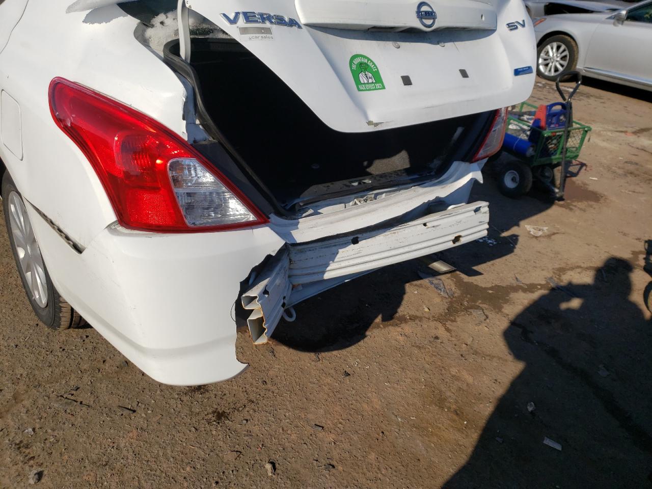 Photo 9 from auction – 2016 NISSAN VERSA S with VIN 3N1CN7AP7GL885414