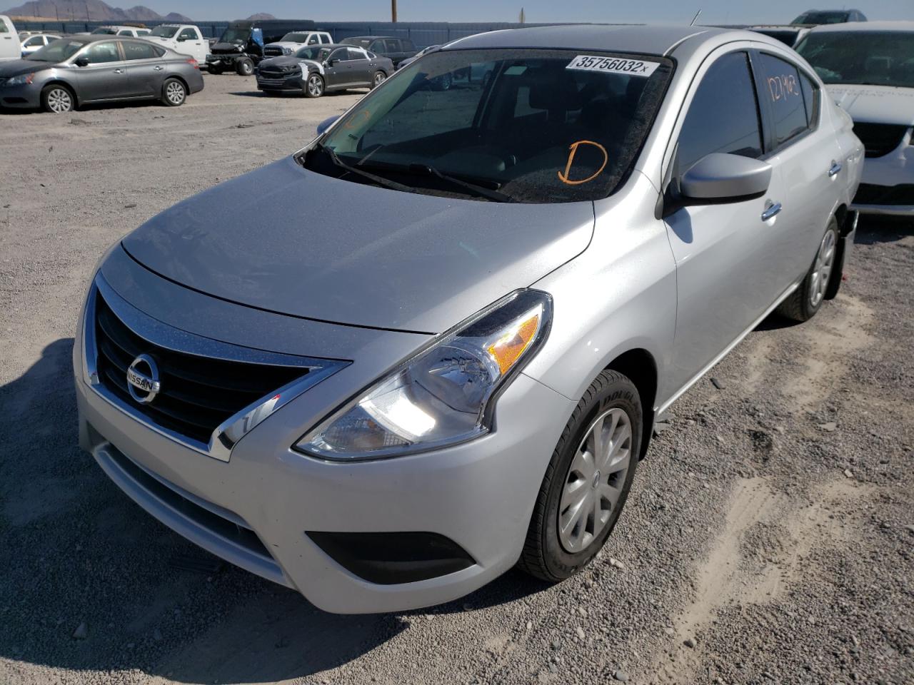 Photo 2 from auction – 2017 NISSAN VERSA S with VIN 3N1CN7AP3HL816110