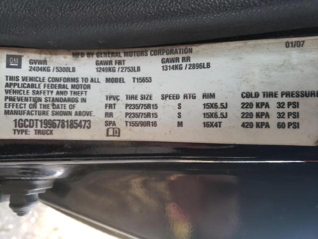 Photo 10 from auction – 2007 CHEVROLET COLORADO with VIN 1GCDT199678185473