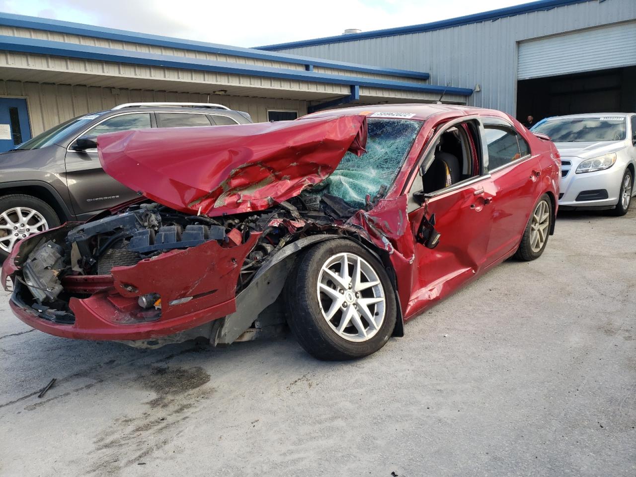 Photo 2 from auction – 2012 FORD FUSION SEL with VIN 3FAHP0JA6CR146919