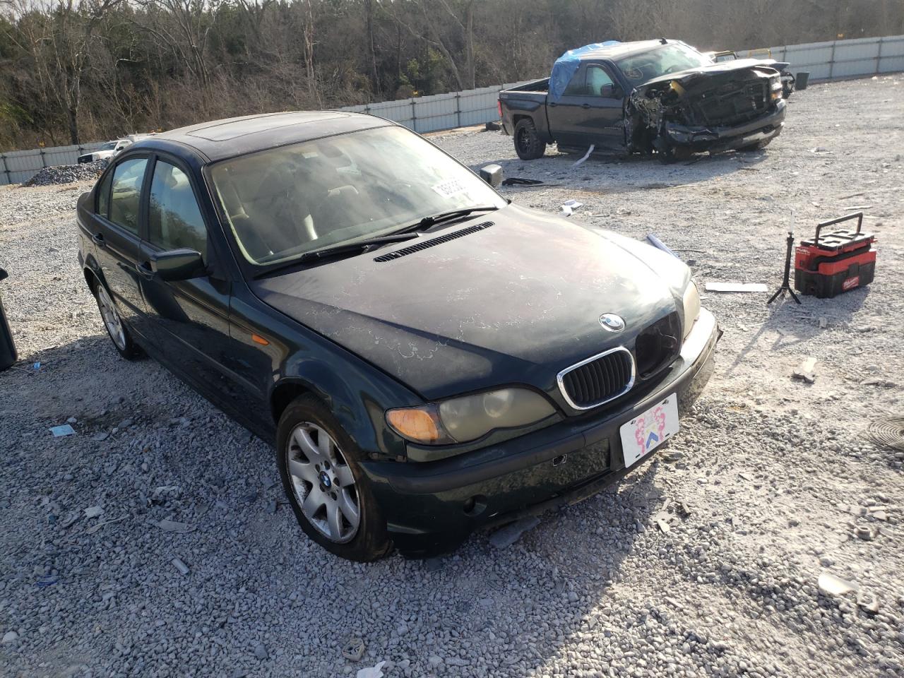 BMW 325 I 2003 with VIN WBAET37403NJ35765 - Photo from auction