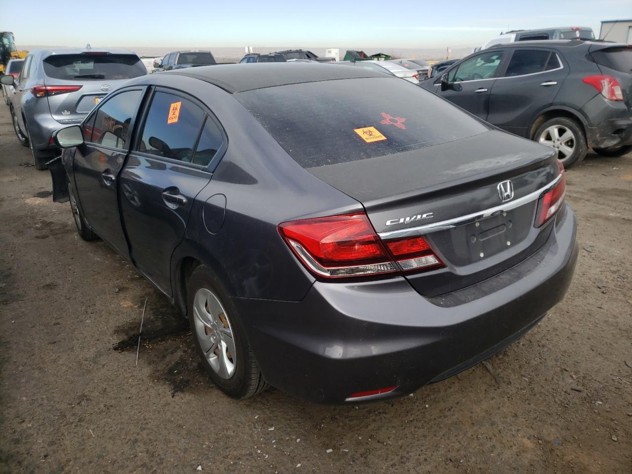 Photo 3 from auction – 2015 HONDA CIVIC LX with VIN 19XFB2F52FE070733