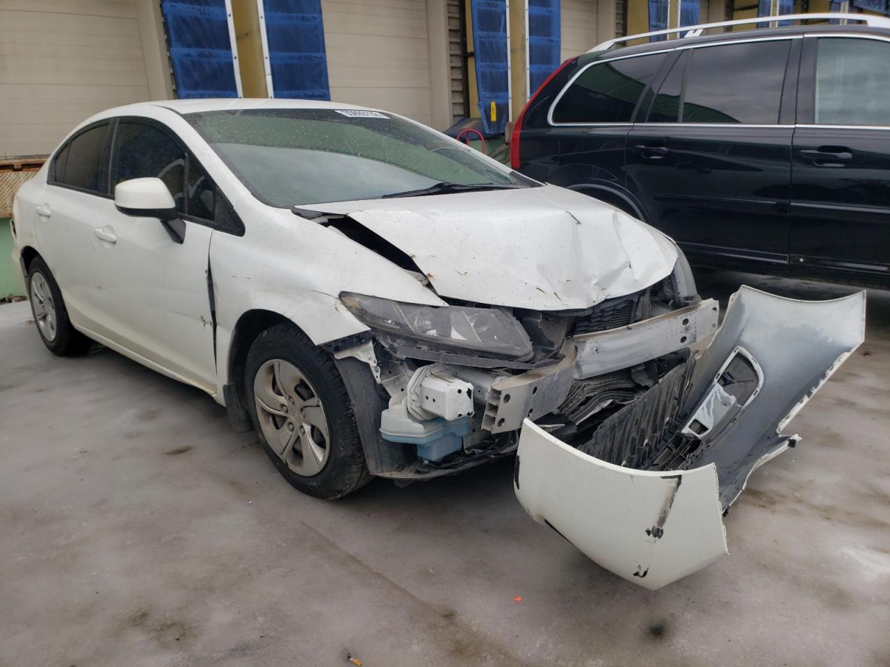HONDA CIVIC LX 2013 with VIN 19XFB2F52DE067473 - Photo from auction