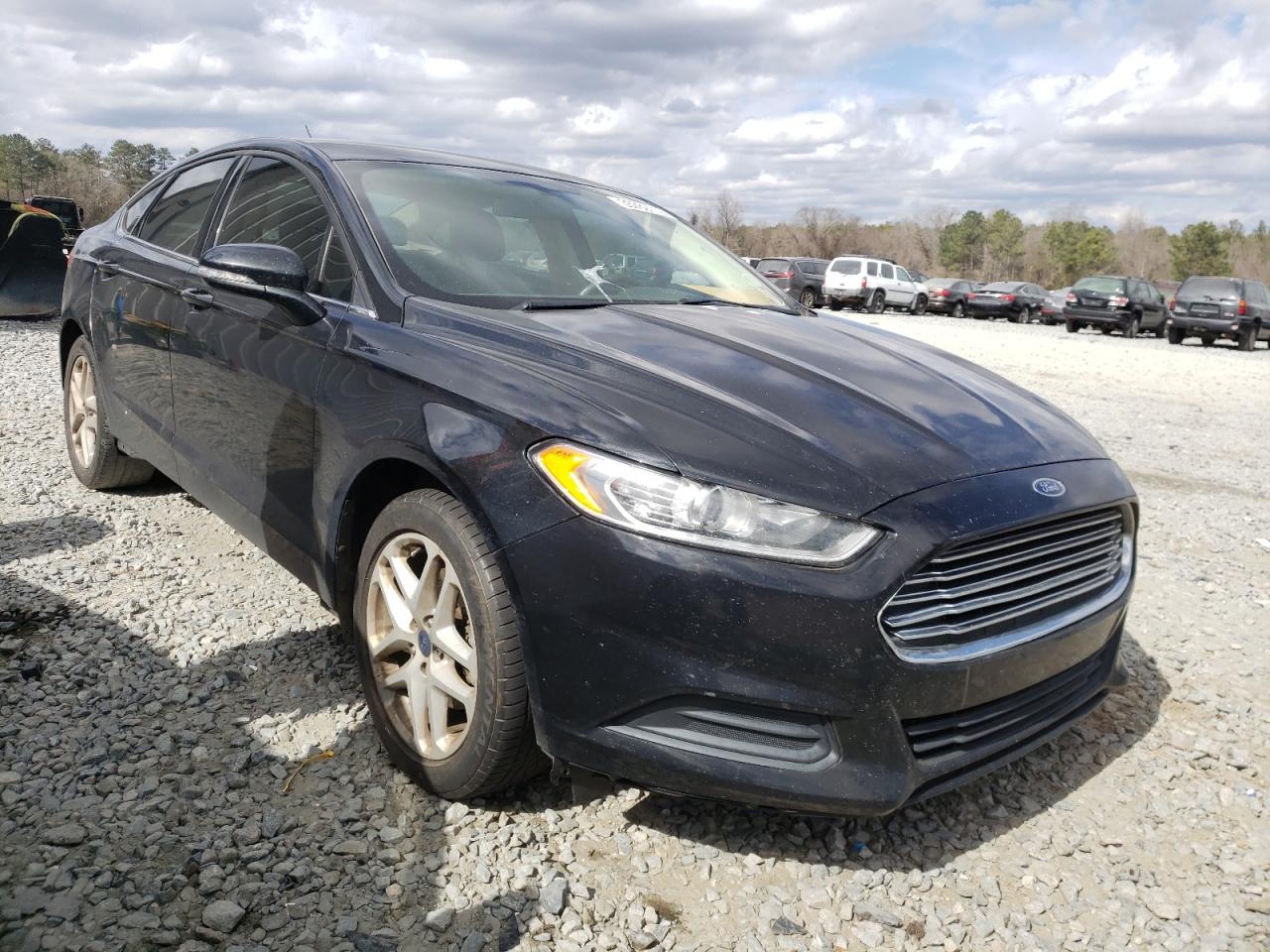FORD FUSION SE 2014 with VIN 3FA6P0HDXER282173 - Photo from auction