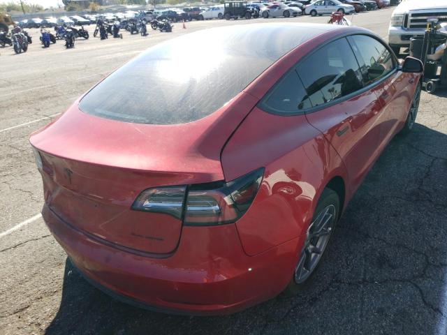 Photo 4 from auction – 2020 TESLA MODEL 3 with VIN 5YJ3E1EBXLF710737