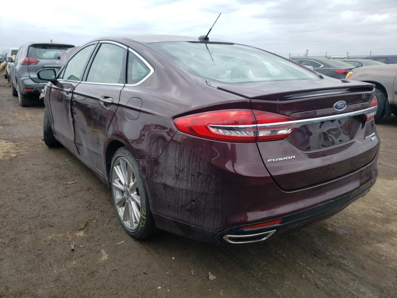 Photo 3 from auction – 2017 FORD FUSION TIT with VIN 3FA6P0D91HR290958
