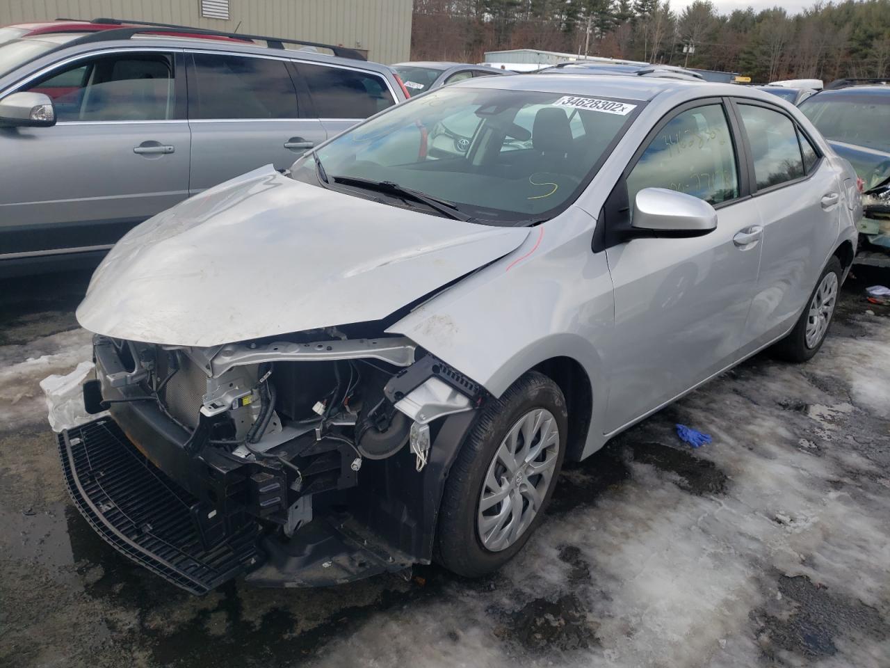 Photo 2 from auction – 2019 TOYOTA COROLLA L with VIN 2T1BURHE2KC170354