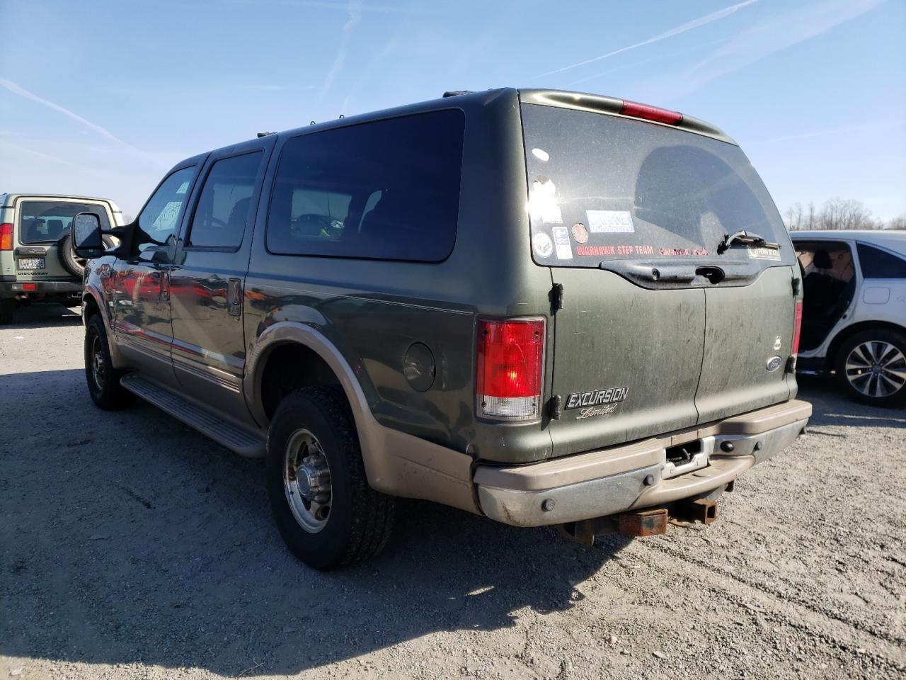 Photo 3 from auction – 2004 FORD EXCURSION with VIN 1FMNU43S91ED43016