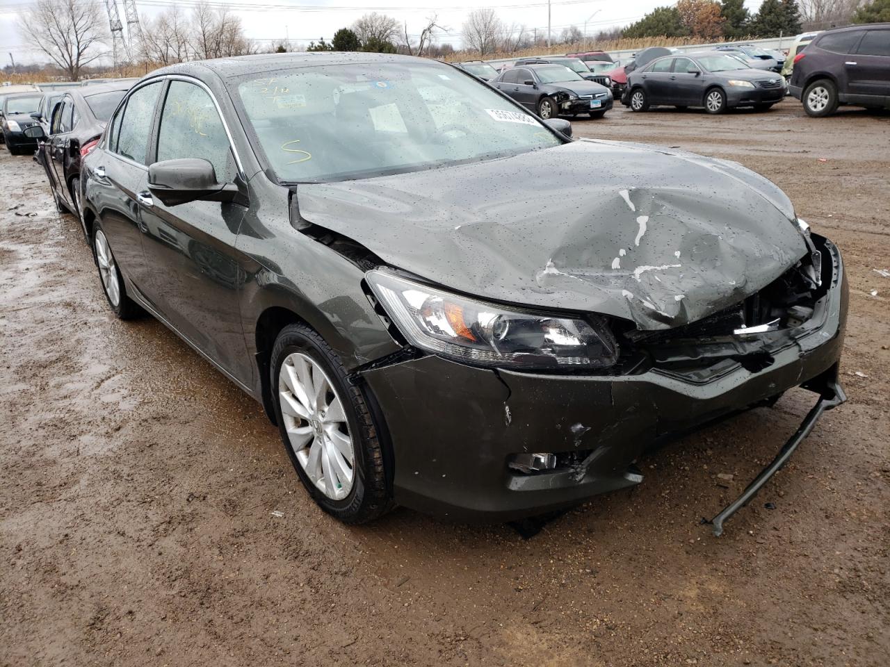Photo 1 from auction – 2015 HONDA ACCORD EXL with VIN 1HGCR2F85FA005503