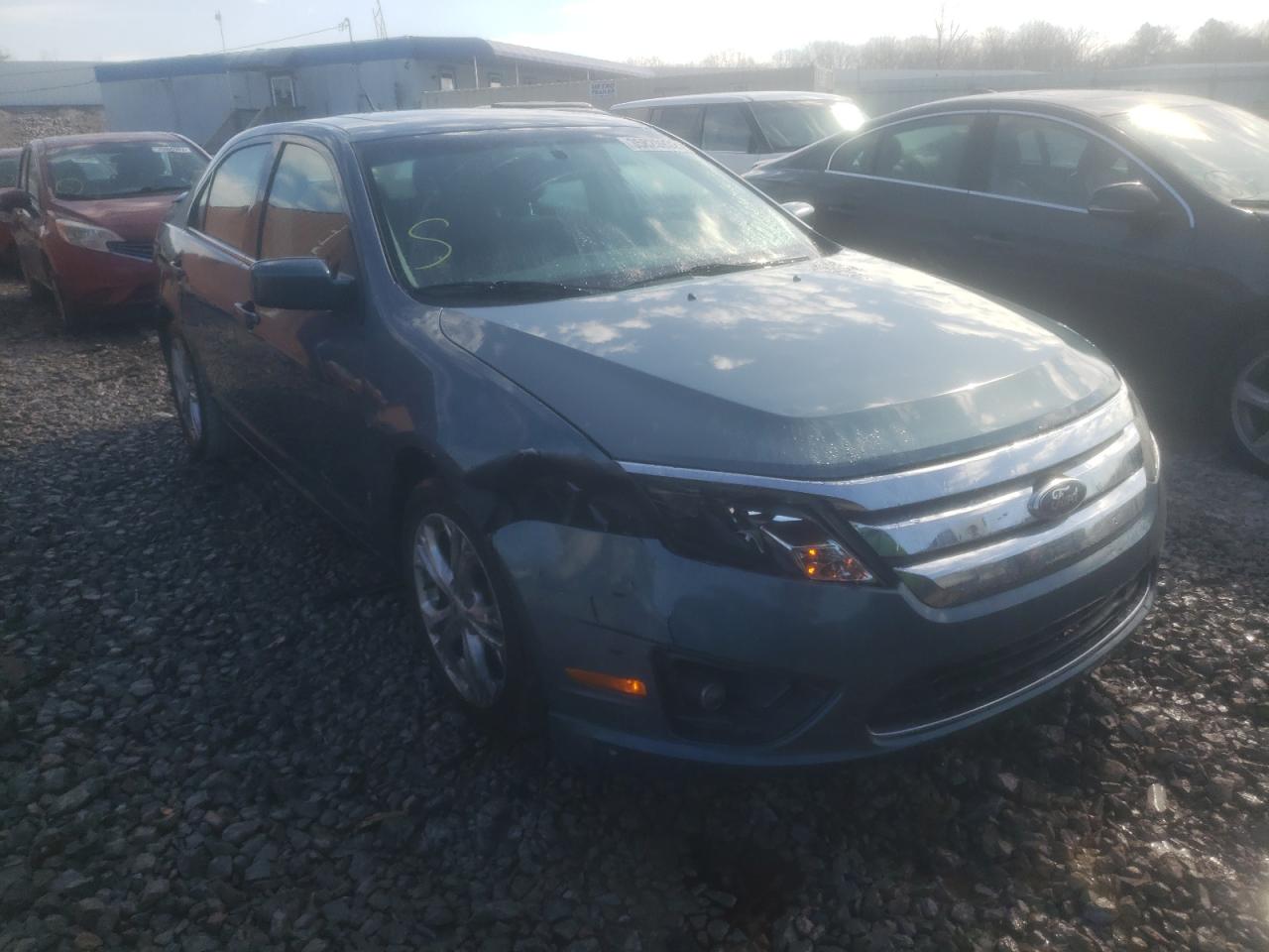 FORD FUSION SE 2012 with VIN 3FAHP0HA0CR215724 - Photo from auction