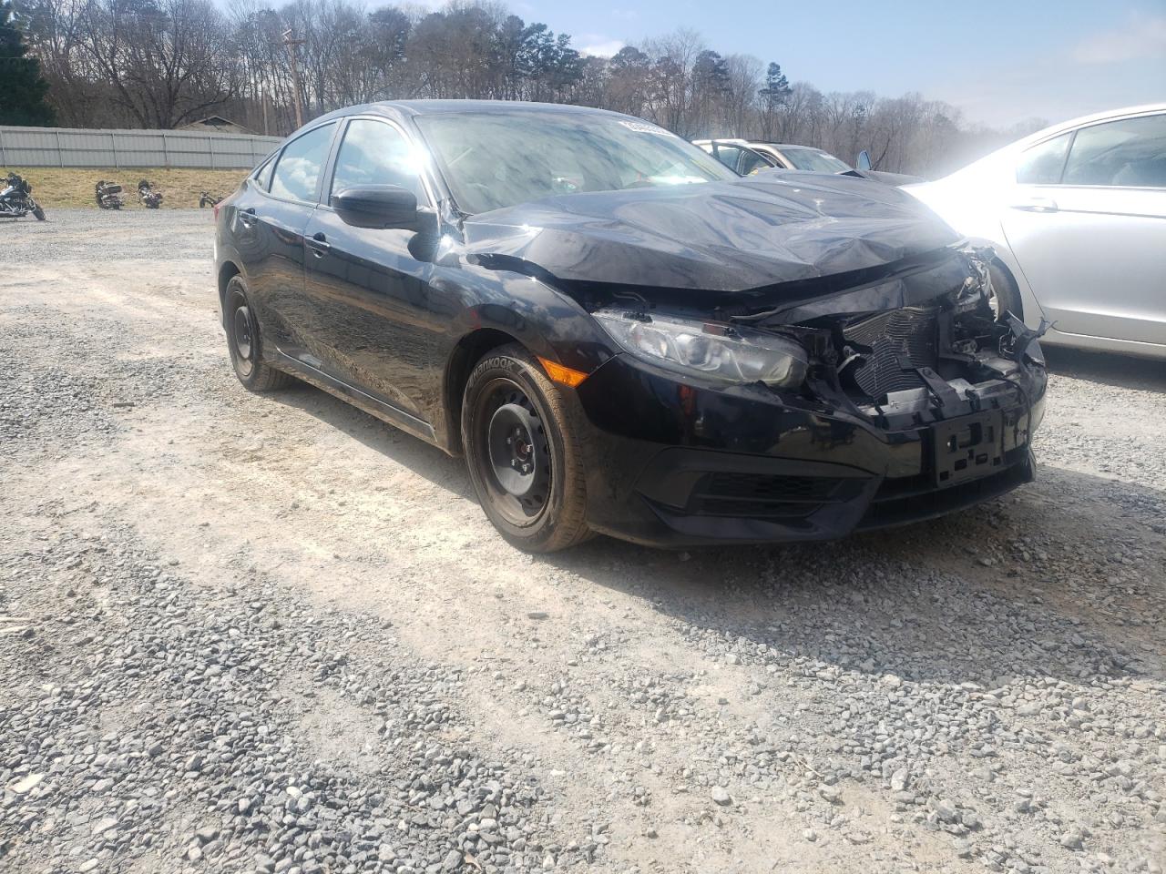 Photo 1 from auction – 2018 HONDA CIVIC LX with VIN 2HGFC2F52JH523714