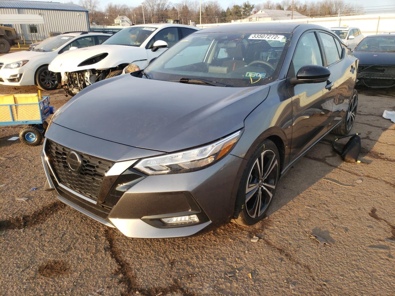 Photo 2 from auction – 2020 NISSAN SENTRA SR with VIN 3N1AB8DV3LY222628