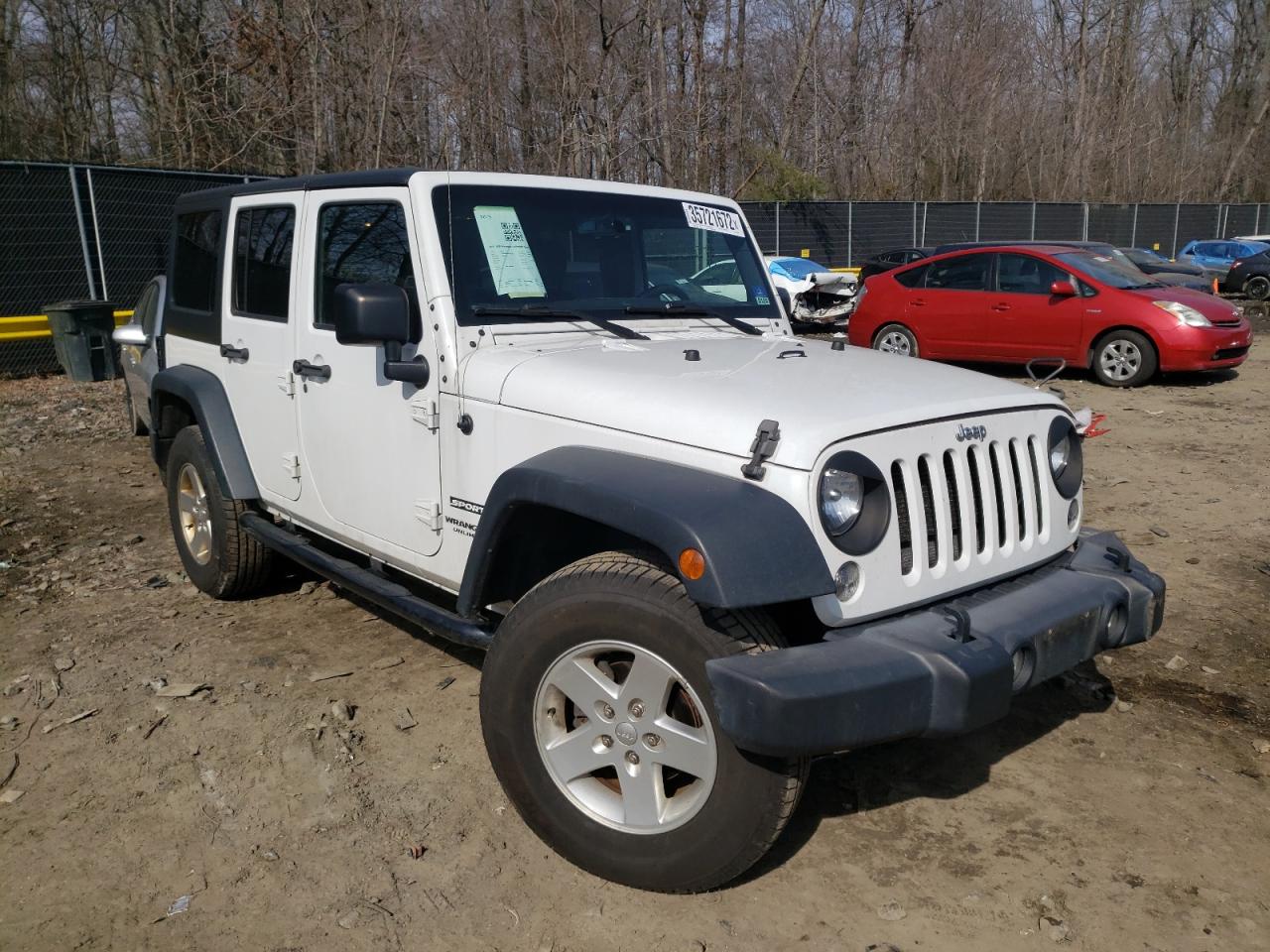 Photo 1 from auction – 2015 JEEP WRANGLER U with VIN 1C4BJWDG8FL762192