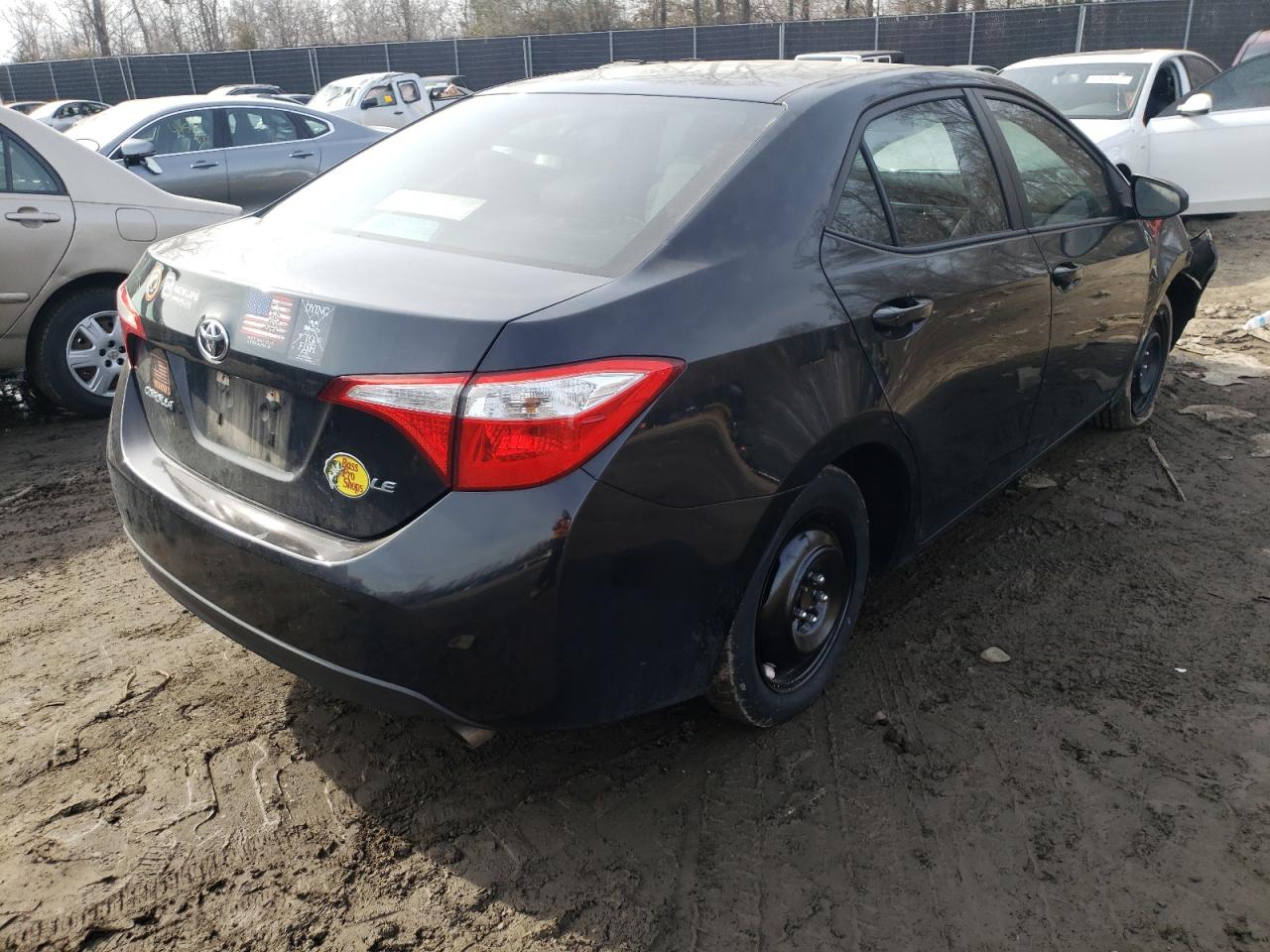 Photo 4 from auction – 2016 TOYOTA COROLLA L with VIN 5YFBURHE7GP459169