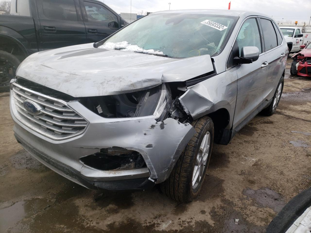 Photo 2 from auction – 2021 FORD EDGE SEL with VIN 2FMPK4J9XMBA49168