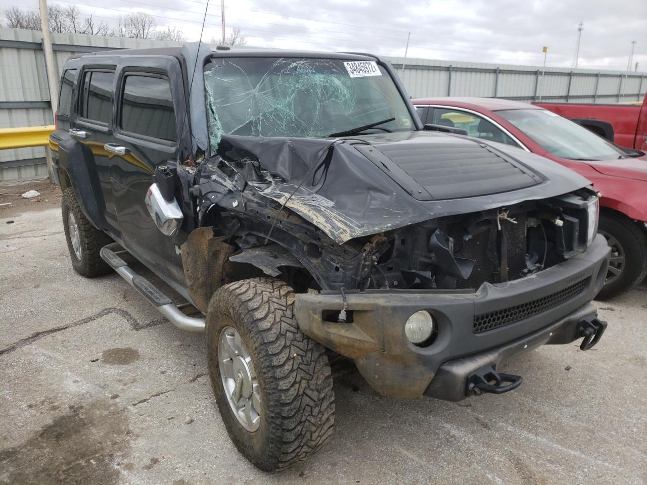Photo 1 from auction – 2007 HUMMER H3 with VIN 5GTDN13E878137644
